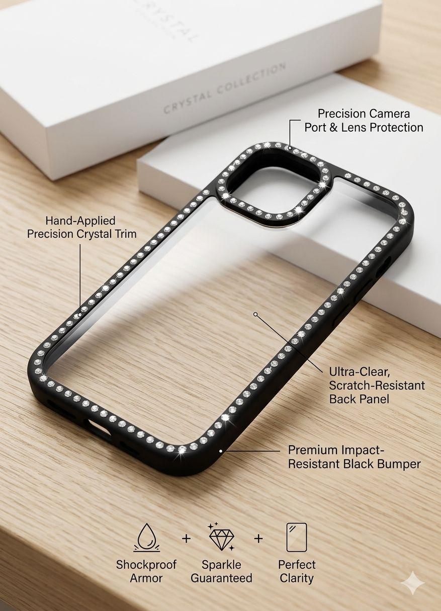 Crystal Trim Case - Black Edition