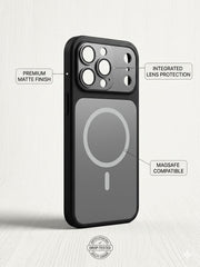 Matte MagSafe Case with Integrated Lens Protection