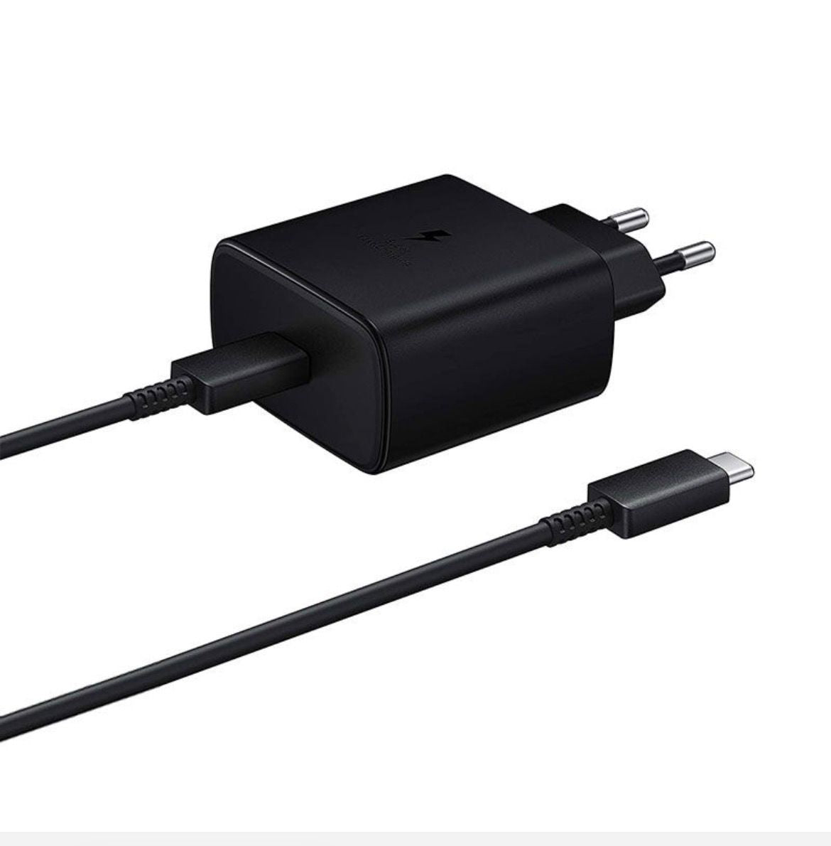 سامسونج شاحن منزلي بقوة 45 وات مع كابل من Type-C إلي Type-C بطول 1.8 متر -