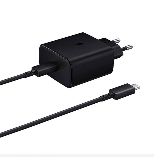سامسونج شاحن منزلي بقوة 45 وات مع كابل من Type-C إلي Type-C بطول 1.8 متر -